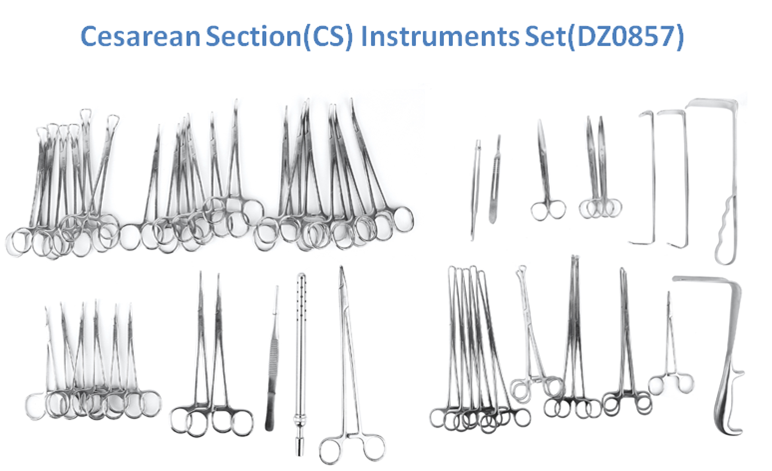 Cesarean Section(CS) Instruments Set DZ0857